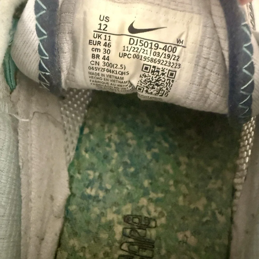 Nike Air Max Terrascape 97 Ocean Cube Men's Size 12 Blue White Colorful‎